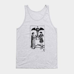 Tarot, card two of hearts Tank Top